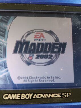 Madden NFL 2002 Tested Nintendo Gameboy Color Video Game